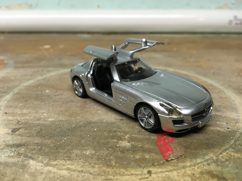Illustration for article titled DLM Week- Teutonic Tuesday: Siku Merc SLS AMG